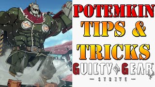 Guilty Gear Strive  Potemkin Tips amp Tricks Guide [upl. by Aicilev]