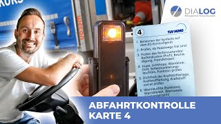 Abfahrtskontrolle Karte 4 erklärt LKWKlasse C  DIALOG BZ [upl. by Lertsek]