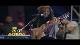 Sensational Rock Artiste Nneka Thrills Audience At AFRIMA Music Village 2016 [upl. by Akamaozu]