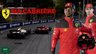 F123 23 1ER PODIUM CHEZ FERRARI   cette voiture peut nous faire gagner [upl. by Ettelracs]