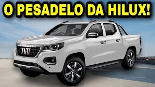 NOVA PICAPE MÉDIA DA FIAT VAI ESCULACHAR HILUX S10 E CIA [upl. by Joanne]