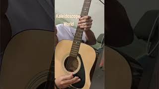 KALEIDOSCOPE WORLD BY FRANCIS M INTRO GUITAR STRUMMING [upl. by Kristoffer]