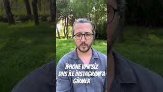 iPHONE VPN SİZ İNSTAGRAM’A GİRMEK apple iphone dns vpn instagram instagramerişimengeli [upl. by Irahcaz]