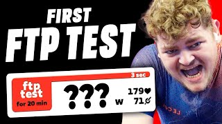 My First FTP Test EVER  Ramp Test vs FTP Test on Zwift [upl. by Tormoria]