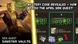 Mystery Code Revealed  How The New April Side Quest Works  Full Walkthrough  Marvel Champions [upl. by Gayelord598]