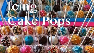 Icing Cake Pops [upl. by Oak945]