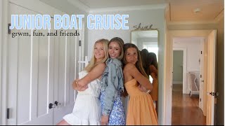 JUNIOR BOAT CRUISE A Chaotic GRWM fun and friends [upl. by Inigo]