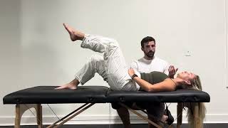 HTRPT  Transverse Abdominis Activation  Progression 1  Supine Marches [upl. by Irish]