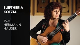 Torroba Arada  Eleftheria Kotzia plays 1930 Hauser I [upl. by Notlem]