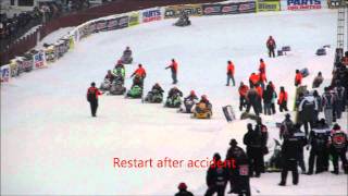 2012 AMSOIL Eagle River World Championship Snowmobile Derby [upl. by Airyk]