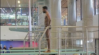 Yona KnightWisdom  British Diving Champs 2017  Edinburgh [upl. by Ellenrahs668]