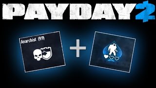 Best PAYDAY 2 Build  LOUD Anarchist Frenzy Build [upl. by Atyekram]