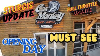 Update Gas Monkey Garage Full Throttle Saloon Black Hills HarleyDavidson gasmonkeygarage [upl. by Lashondra114]