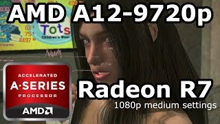 AMD A129720p \ Radeon R7 \ Dead Rising Benchmark 1080p medium and low settings \16GB dc ram [upl. by Eciram]