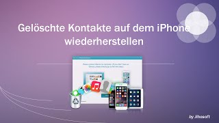 Gelöschte Kontakte auf dem iPhone wiederherstellen [upl. by Paxton42]