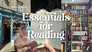 My Top 10 Reading Essentials  Books accessories and cozy reading musthaves 🍄🌸📖🧋 [upl. by Ataynek]