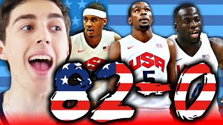 820 CHALLENGE  2016 TEAM USA BASKETBALL NBA 2K16 MY LEAGUE [upl. by Hugh345]