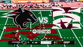 College Football 25 HBCU showdown  CLARK ATLANTA vs MOREHOUSE CFB 25  NCAA 25 [upl. by Eibocaj116]