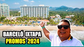 🔵 BARCELÒ IXTAPA 2024 🏝️ El mejor de ixtapa   🤔 Reserva ya [upl. by Gorga224]