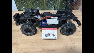 Hobbywing Quickrun Fusion einbau in Traxxas TRX4 [upl. by Aterg]