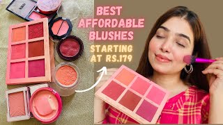 Best Affordable Blushes For Indian Skin Tone Starting At Rs179  Top Blushes In India 2022 [upl. by Schroeder]