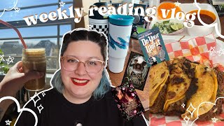 working to clear my current reads anticipated read DNF and losing power  weekly reading vlog [upl. by Anissa120]