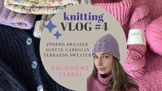 Projekty jesieni i zimy 2023 Agnete Cardigan Tarrazzo Sweater Knitting vlog 4 [upl. by Bergren]