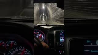 Don’t go into the light  😂 mile long dingess tunnel Wv [upl. by Neltiak283]