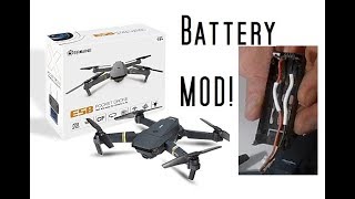 Eachine E58 Easy drone battery mod [upl. by Nitsuj]