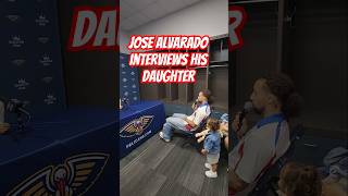 Adorable Jose Alvarado Interview pelicans nba [upl. by Inava733]