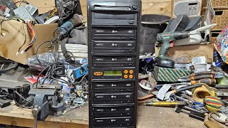 Scrapping a Systor 1 to 7 cd burner tower [upl. by Eddie]