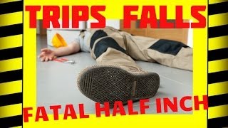 Slips Trips amp Falls  The Fatal Half Inch  Safety Training Video [upl. by Nishi]