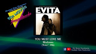 You Must Love Me  Madonna quotEvitaquot 1996 [upl. by Eetnahs]