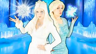 ICE QUEEN vs SNOW QUEEN thejessicakaylee COLLAB [upl. by Megan694]