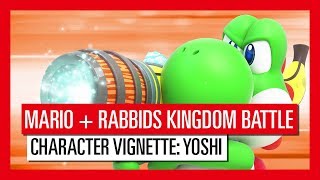 Mario  Rabbids Kingdom Battle  Character Vignette Yoshi [upl. by Inalej]