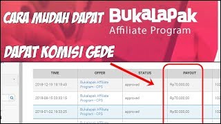 Cara mudah dapat komisi besar dari Bukalapak Affiliate Program [upl. by Campbell]