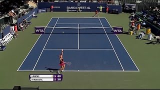 Sabine Lisicki Sets WTA Record Fastest Serve  131mph [upl. by Cawley]