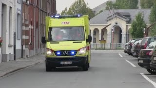 2e ambulance  Brandweer Vilvoorde [upl. by Griswold]