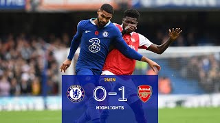 Chelsea 01 Arsenal  Highlights  Premier League [upl. by Filomena624]