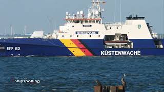 BAMBERG BP82  IMO 9830020  Ship Spotting 4K [upl. by Einaej206]