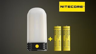 Nitecore quotLR60 Plusquot фонарьpowerbankзарядное  21700🔋Nitecore NL2160  6000mah [upl. by Fesoy142]