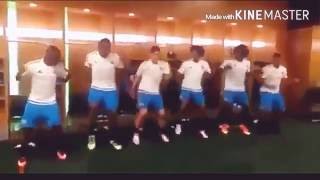 Selección Colombia bailando salsa choke canción suaba 65 [upl. by Hoseia]