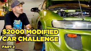 2000 Modified Car Challenge  OUR CARS ARE FINISHED [upl. by Voorhis]