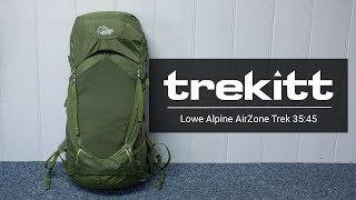 Inside Look Lowe Alpine AirZone Trek 3545 [upl. by Ainos]