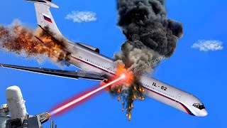 13 Minutes Ago Russias Largest IL62 Aircraft Carrying 5600 Troops Was Destroyed by US LASER [upl. by Andromache953]