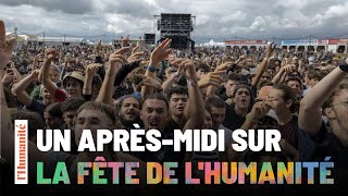 Un aprèsmidi sur la Fête de lHumanité [upl. by Nalyt]