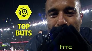 Top buts 19ème journée  Ligue 1  201617 [upl. by Einnaffit]