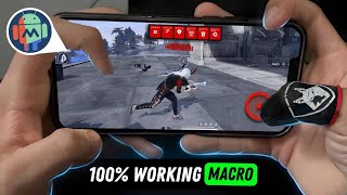 Free fire aimbot Apk ☠️ Macrodroid sensi  red button free fire 🔥 [upl. by Anaert]