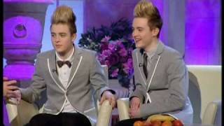 Jedward Interview on The Alan Titchmarsh Show 12th February 2010 [upl. by Aihtekal]