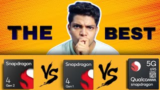 Snapdragon 4 Gen 2 Vs Snapdragon 4 Gen 1 Vs Snapdragon 695  കിടിലൻ പോരാട്ടം [upl. by Amar]